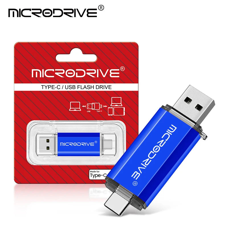 OTG  type c USB Flash drive cle Real capacity 8GB 16GB 32GB 64GB 128GB USB MICRO pendrive for smart phone