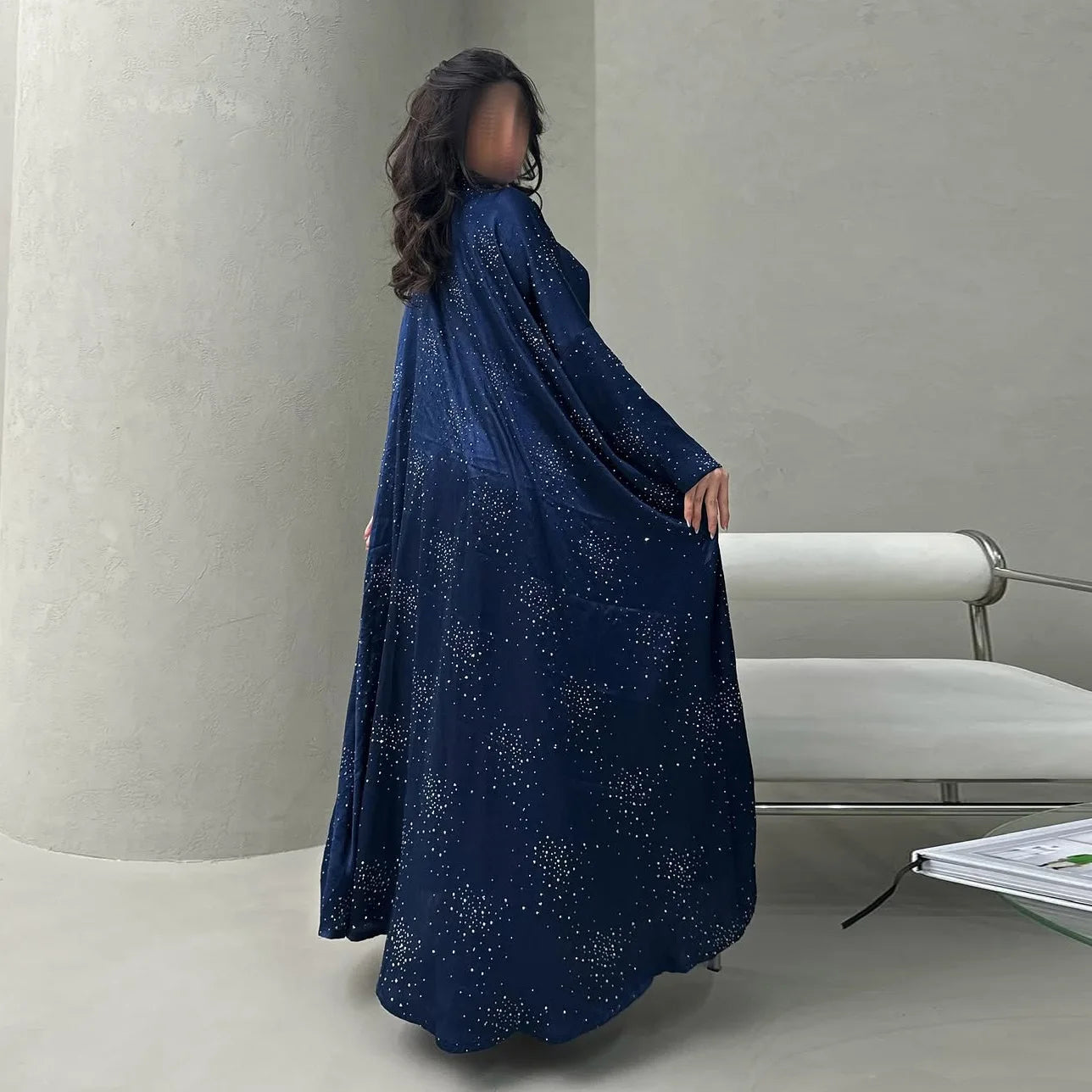 Eid Muslim Abaya Women Diamond Dress Party Night Ramadan Arab Dubai Dresses Kaftan Vestidos Largos Long Robe Jalabiya 2025