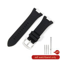 Durable Silicone Watchbands for Armani Ax1802/Ax1050/Ax1803 Series with Concave Interface 31*14mm Watch Strap