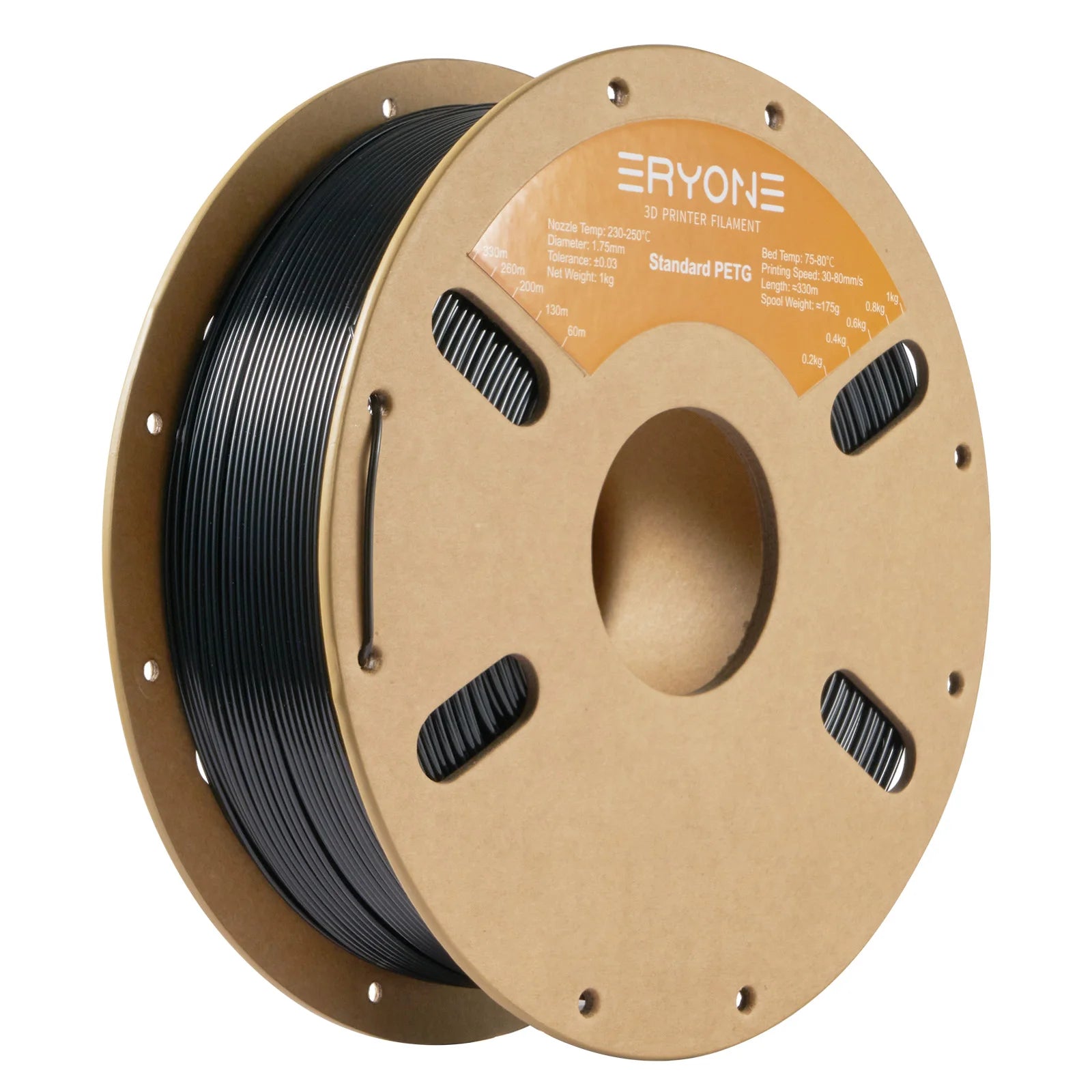 ERYONE 1/5/10KG PETG Filament 3D Print 1.75mm,Multicolor Available,1kg petg filament,3D Printing Filament Wholesal ,1KG/Spool
