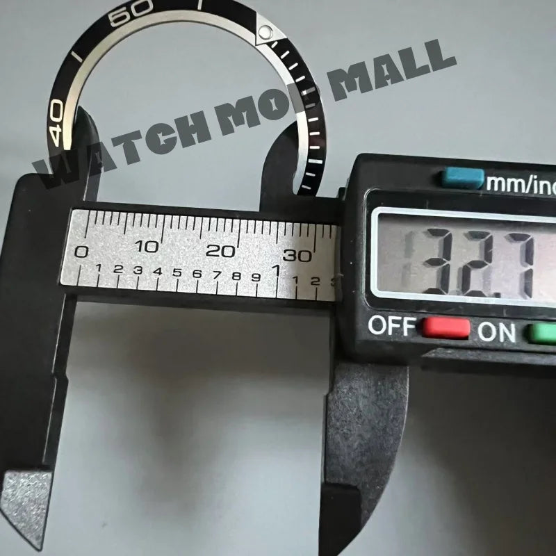 MOD Watch Aluminum Bezel Fit for Omega Sea-master Planet Ocean 45.5mm Watch
