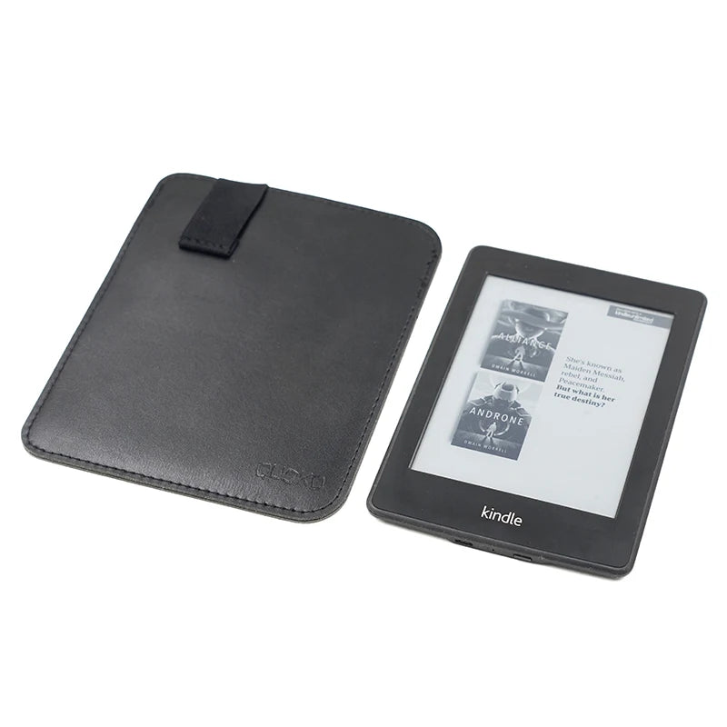 Anti falling style super slim sleeve pouch cover,microfiber leather E-Book sleeve case for Kobo glo HD 6"