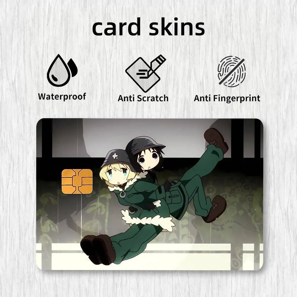 G-Girls' Last Tour Card Stickers Credit Card DIY Card Protector Stickers Waterproof Film Skin Cover