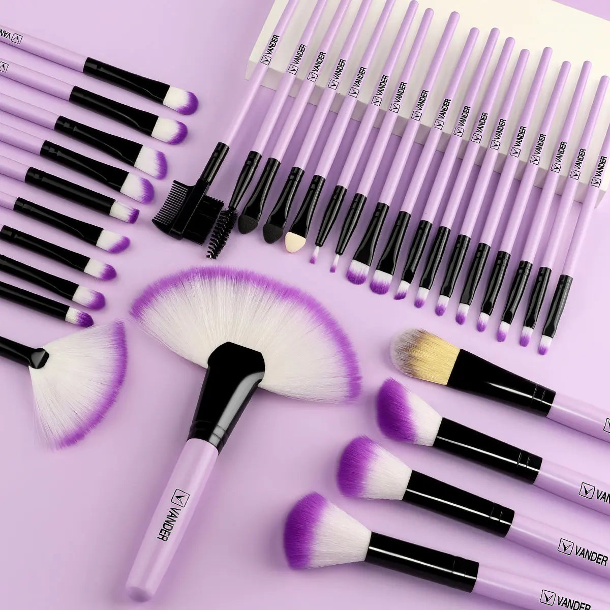 New 10/32PCS Makeup Brushes Set Soft Fluffy Powder Foundation Contour Blush Concealer Eyeshadow Blending Highlighter Beauty Tool
