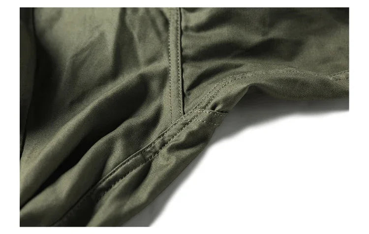Bronson Army 10th Mountain Division Smock WWII Field Parka Mens Anorak Loose Fit