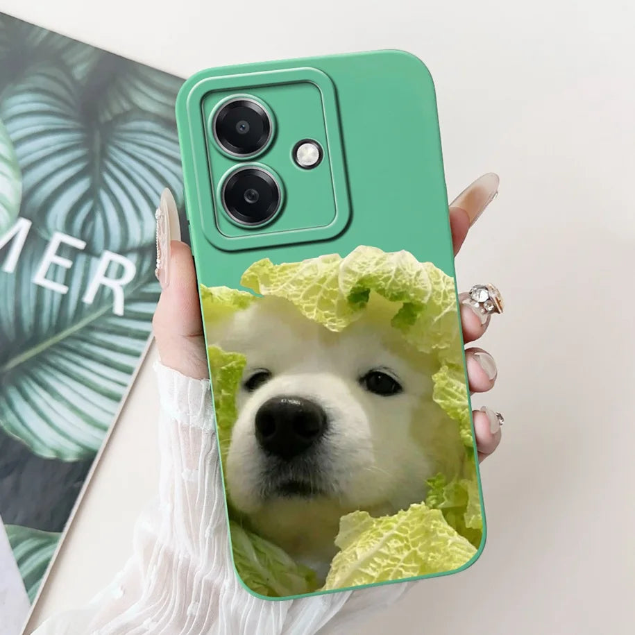 For Funda OPPO A3 A3x 4G Case 2024 Cute Panda Rabbit Soft Silicone Candy Painted Phone Covers For OPPO A40 5G OPPOA3 A 3x Bumper