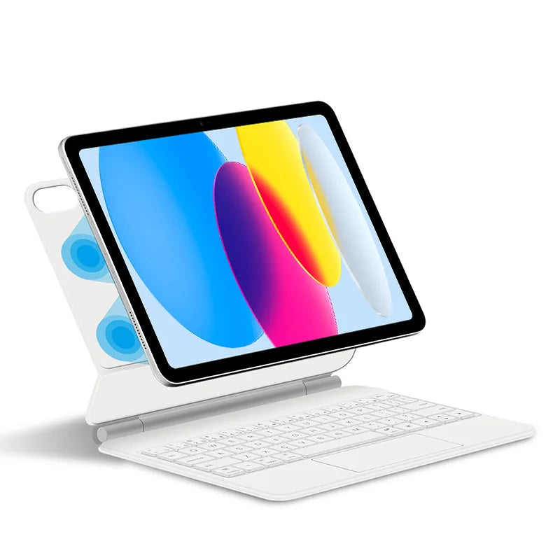 iPad Keyboard Magic Keyboard for iPad 10 iPad Pro 11 Air 11 5 6 7 Spanish Russian Korean Portuguese Hebrew Deutsch Japanese TY1
