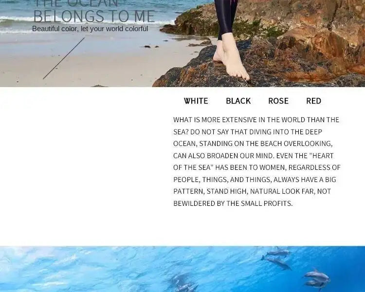 Women Thin Wetsuit Swimwear Female Long Snorkeling Diving Beach Swimsuit Jellyfish Sunscreen Elastic Zipper Swimsuit Rash Guard