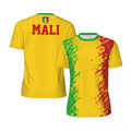 African Mali Graphic T-shirt Men Casual Streetwear Oversized Short Sleeve Summer 3D Printed Sports Fitness Football T Shirts