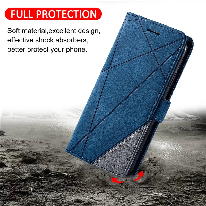For Realme 9 Pro Flip Magnetic Leather Cover For OPPO Realme 7i 9i 8i 5 6 7 8 9 Pro Plus 5G 6S 5S 5i Wallet Stand Phone Case
