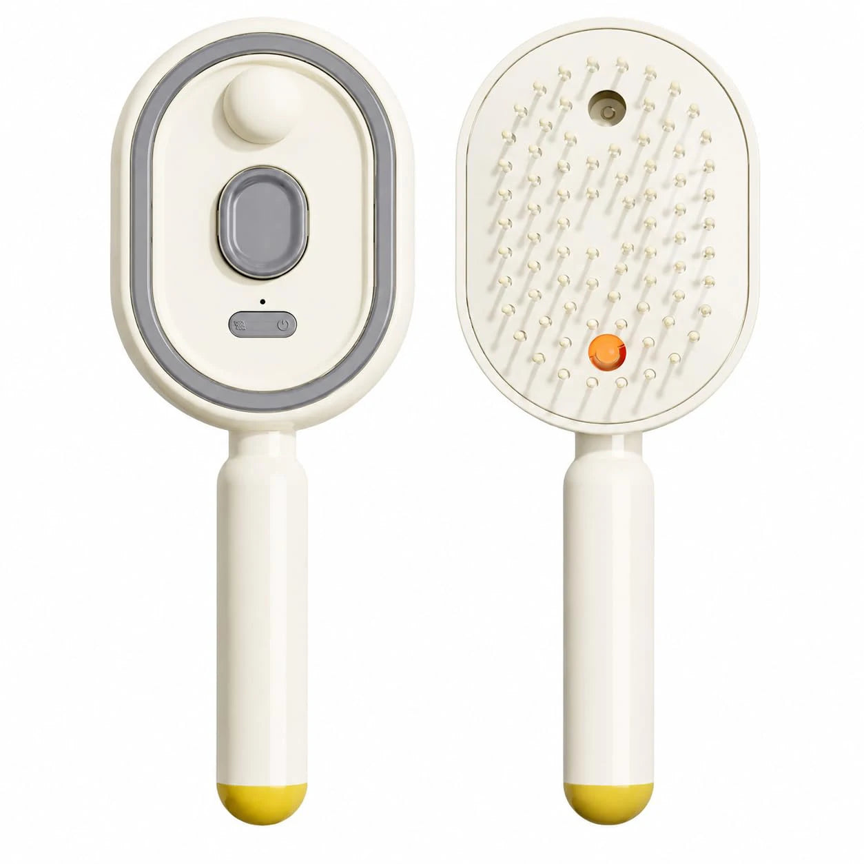 Electric Steam Brush for Hair Rechargeable Hair Brush with Water Spray Reduce Frizz Detangling & Anti-Static Hair Brush