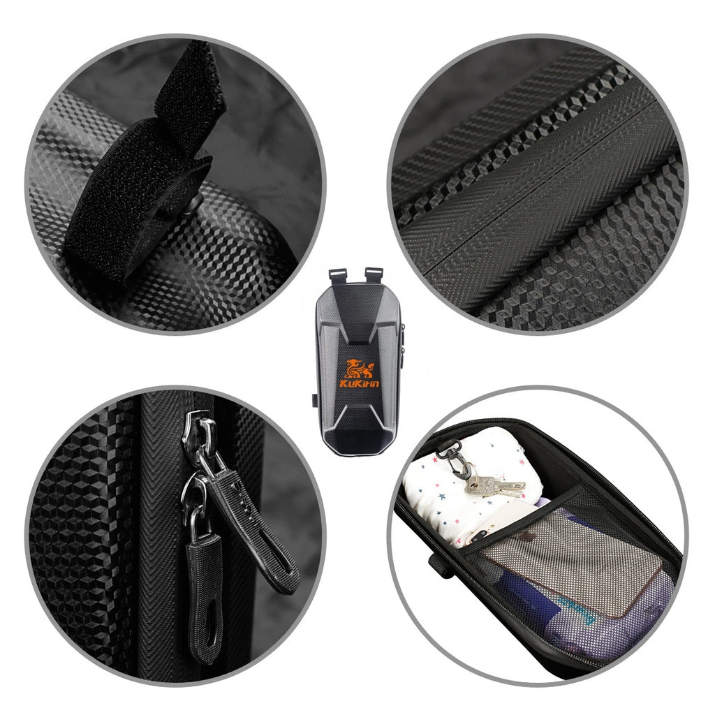 Kukirin Electric Scooter Bag 2L Fashion Design Sunscreen Handlebar Installation Storage Bag With Windproof Riding Gloves