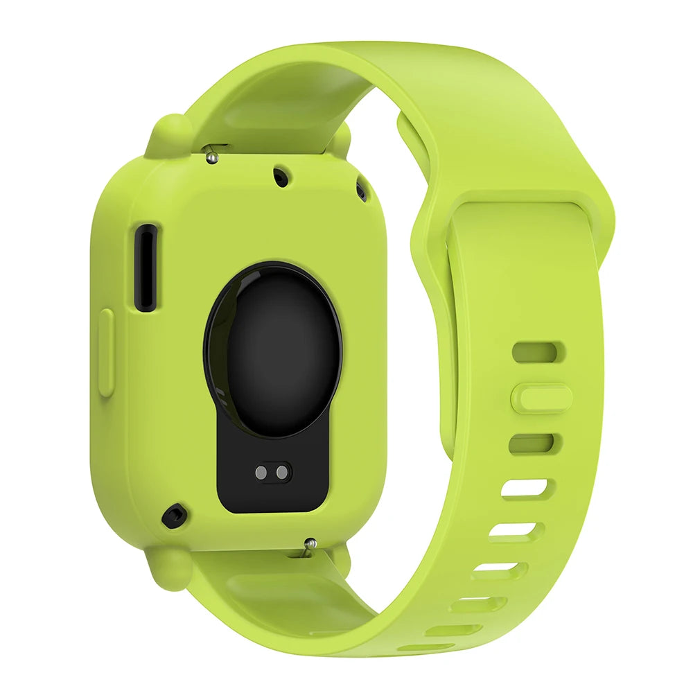 Silicone Strap For Redmi Watch 5 Active Smart Watch Band + Protective Case Shell