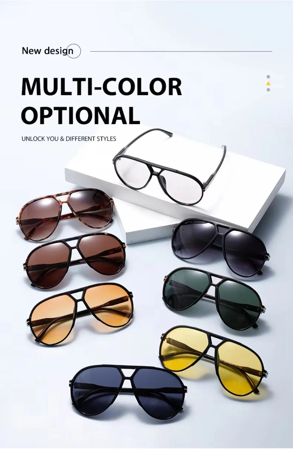 3515 Designer Inspired Sunglasses Men Women Vintage Oversized Pilot Sun Glasses Retro Gafas Lentes De Sol Hombre Mujer 411210