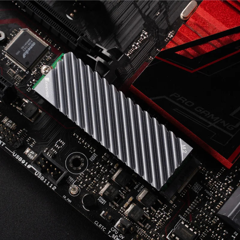 Jonsbo M.2 2280 Solid State Hard Disk Aluminum Heatsink SSD NVMe Heat Sink with Thermal Pad PC Accessories