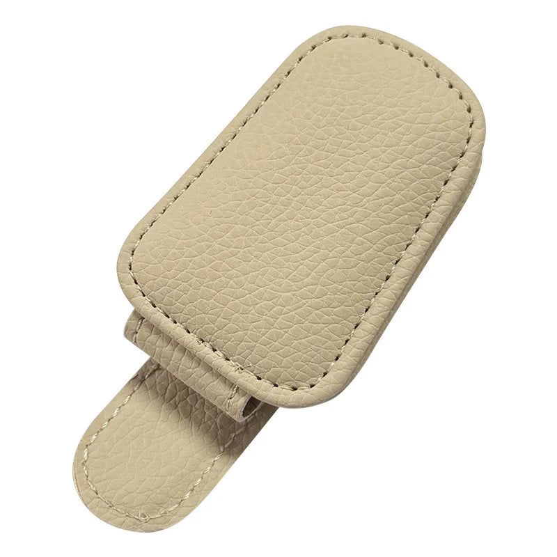SEAMETAL Car Glasses Clip Sun Visor Sunglasses Holder Card Ticket Bracket Magnetic Suction Storage Clips For Eyeglasses Hanger
