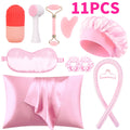 11pcs beauty salon set, soothing massage, gentle cleaning, convenient care, suitable for girls who pursue comfortable care.