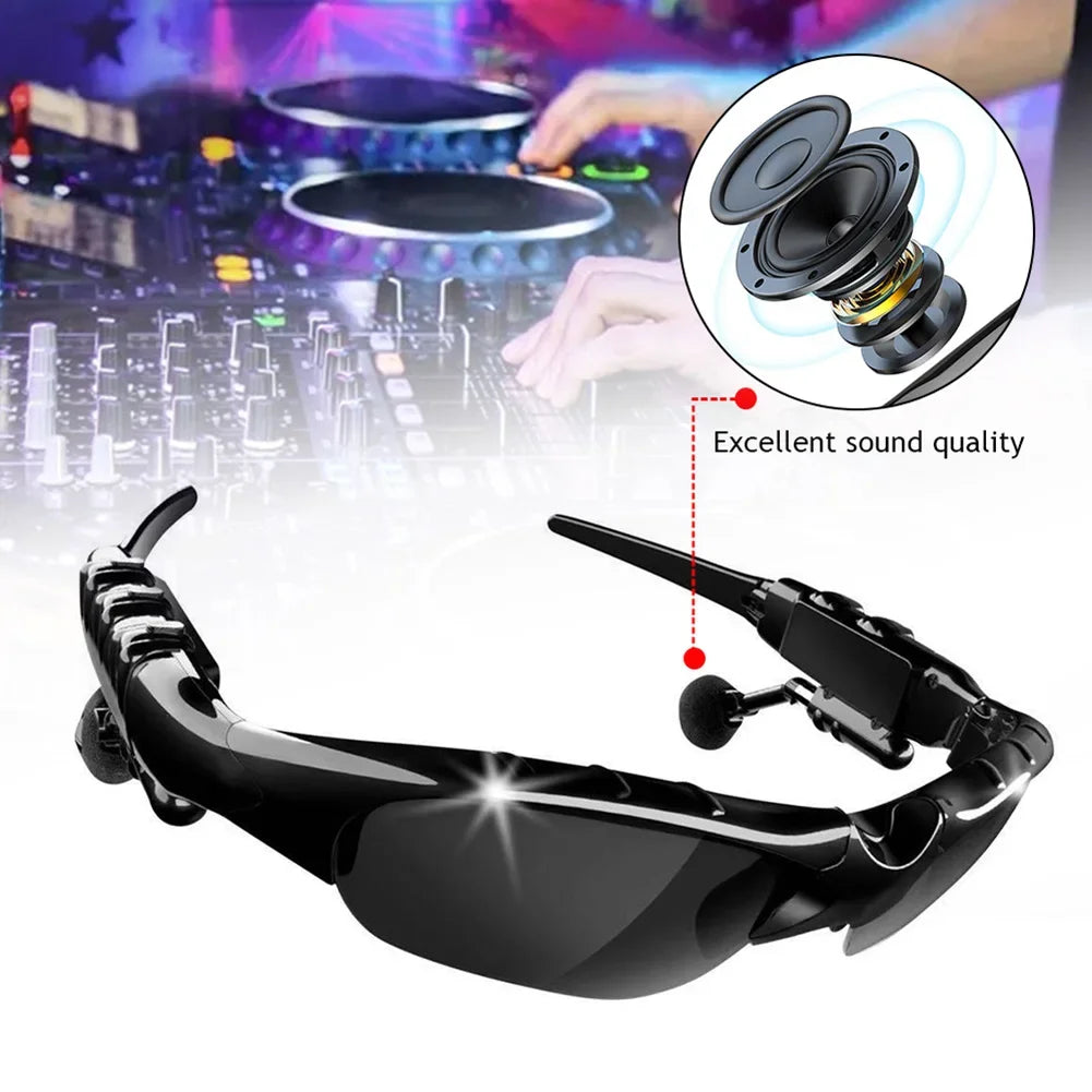 Smart Polarized Sunglasses Bluetooth 5.0 Audio Glasses Outdoor Sports Cycling Surround Sound Headphones Listen To Music Call
