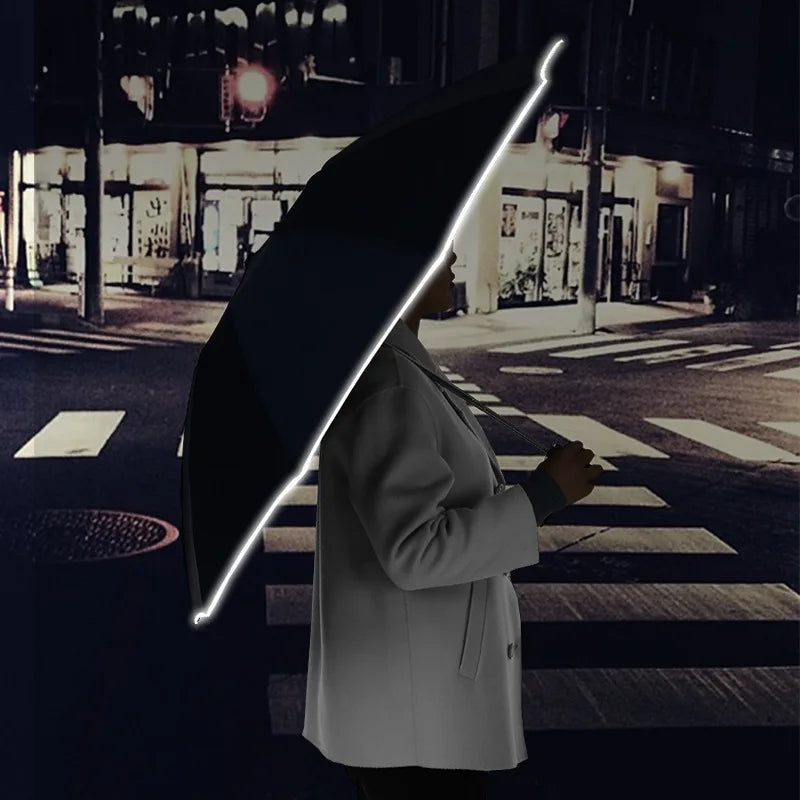Customizable Rain Or Shine Reverse Umbrella Sunscreen Ten Bone Automatic san zhe san Folding Parasol Vinyl Umbrellas