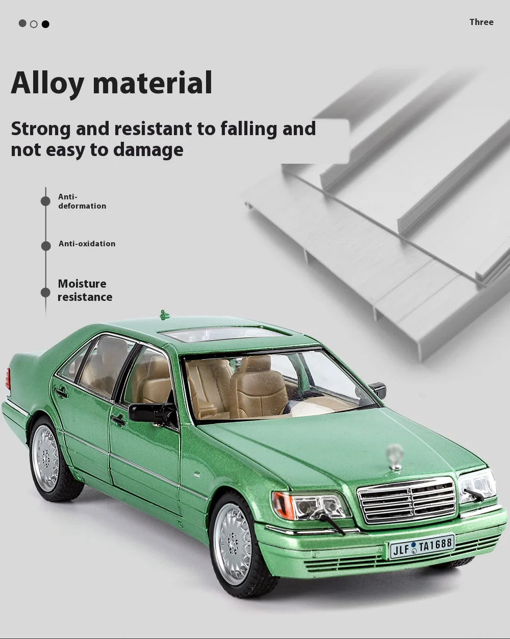 Alloy luxury business car model, unique decorations of the car center console, interesting car accessories, exquisite ornaments