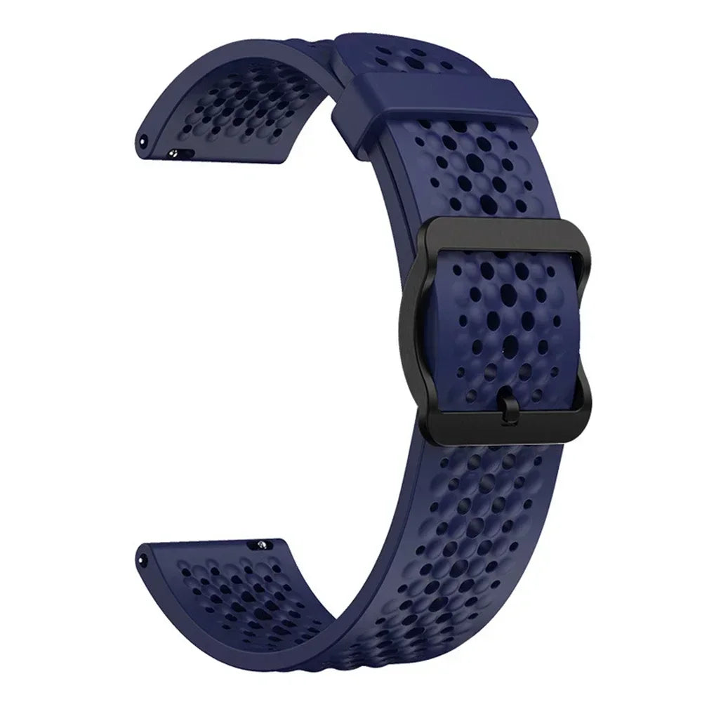 22MM Sports Silicone Watch Strap For Zeblaze Beyond 3 Pro Band Ares 3/GTR3/GTS3/Btalk3/Vibe 7/Stratos 2 3 Pro Plus Lite Bracelet