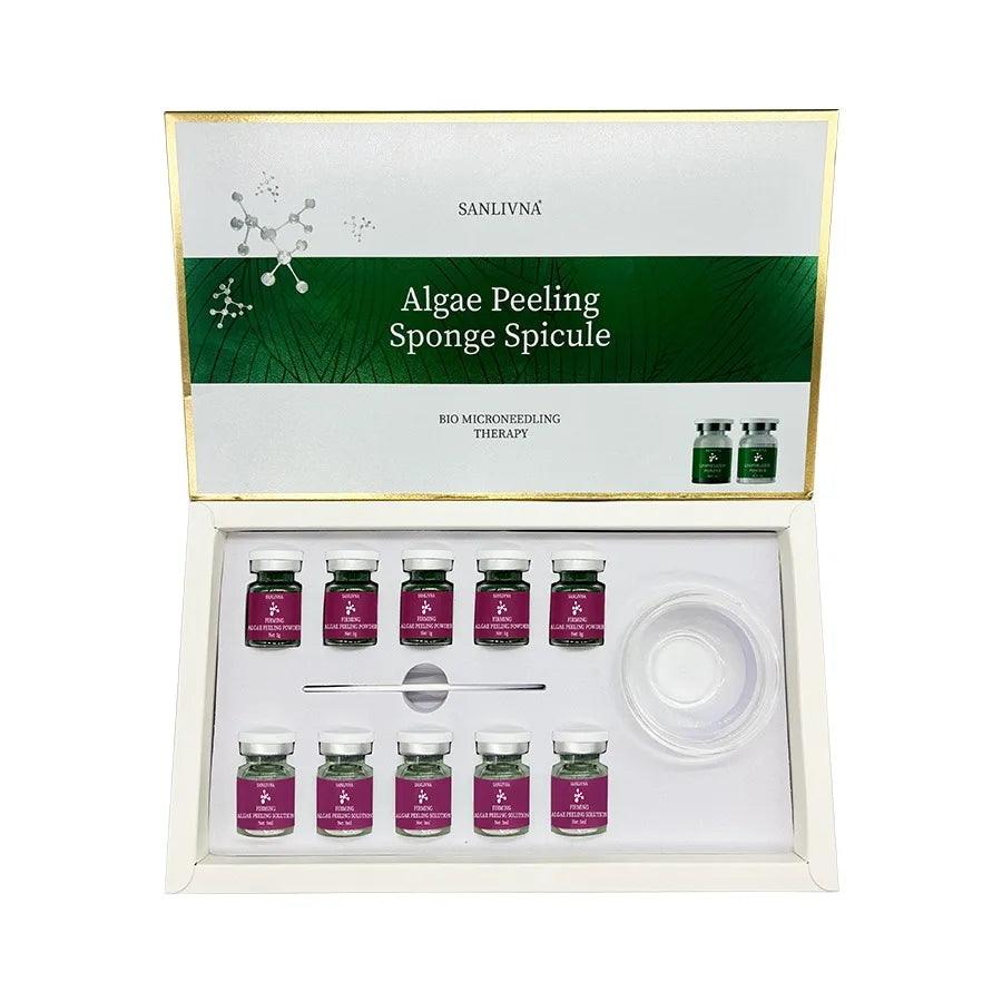 Seaweed Algae Peel Kit for Acne Treatment - Skin Repair Facial Rejuvenation Whiten & Brighten Cleanse Functional Skincare ﻿