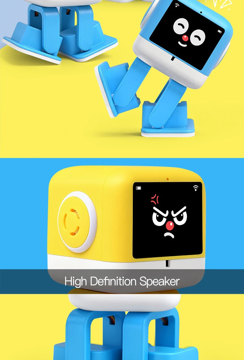 Smart AI Robot WiFi Early Education Toys for Children Speech Recognition & Voice Interactive Educational Learning Machine