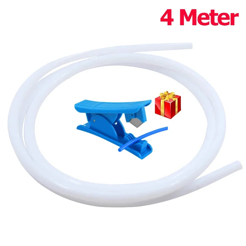 1/2/4M Bowden Extruder PTFE tube for J-head Hotend V5 V6 1.75mm Filament ID 2mm OD 4mm Teflonto pipe for Ender 3 3D Printer Part