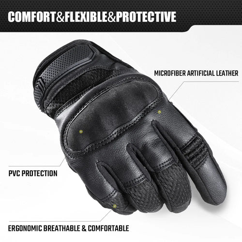 1 Set of Gloves and Balaclava, Touch Screen Anti-skid Protection + Quick-dry Sun-proof Full Face Mask Outdoor Sport Hunting Gear