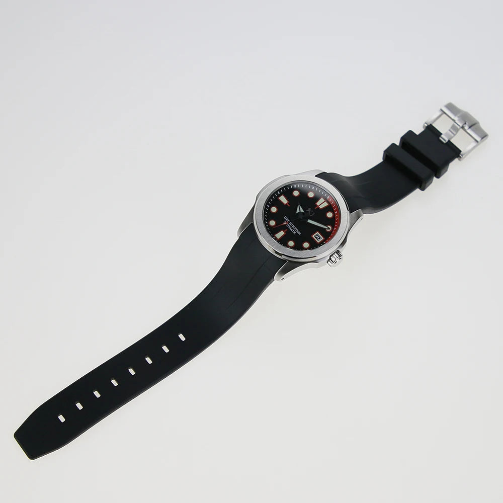 10ATM 41.5mm 316L Stainless Steel Fit Automatic NH35 NH36 NH38 NH70 Movement  28.5mm Dial Watch Case
