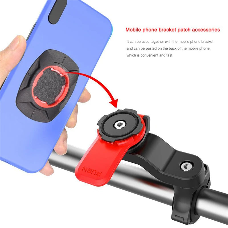 Motorcycle Bicycle Phone Holder Cellphone Stand Adjustable Bike Support MTB Bike Handlebar Smartphone Holder Bicycle Accessories