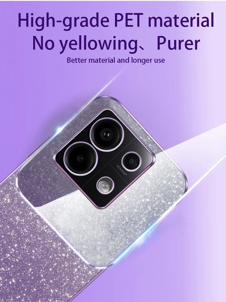Reno 13 Pro 5G Luxury Shiny Glitter Plating Silicone Case on For Oppo Reno 13 Reno13 13F 13Pro Camera Lens Soft Back Cover Coque