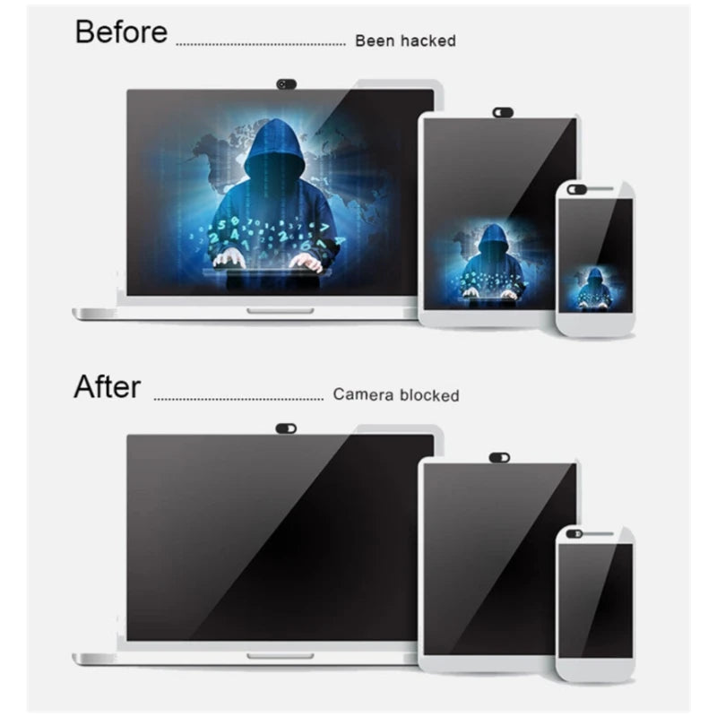 5/10/20Pcs Universal Webcam Protective Cover Antispy Slider Camera Protector for iPad Laptop Macbook Phones Lens Privacy Sticker