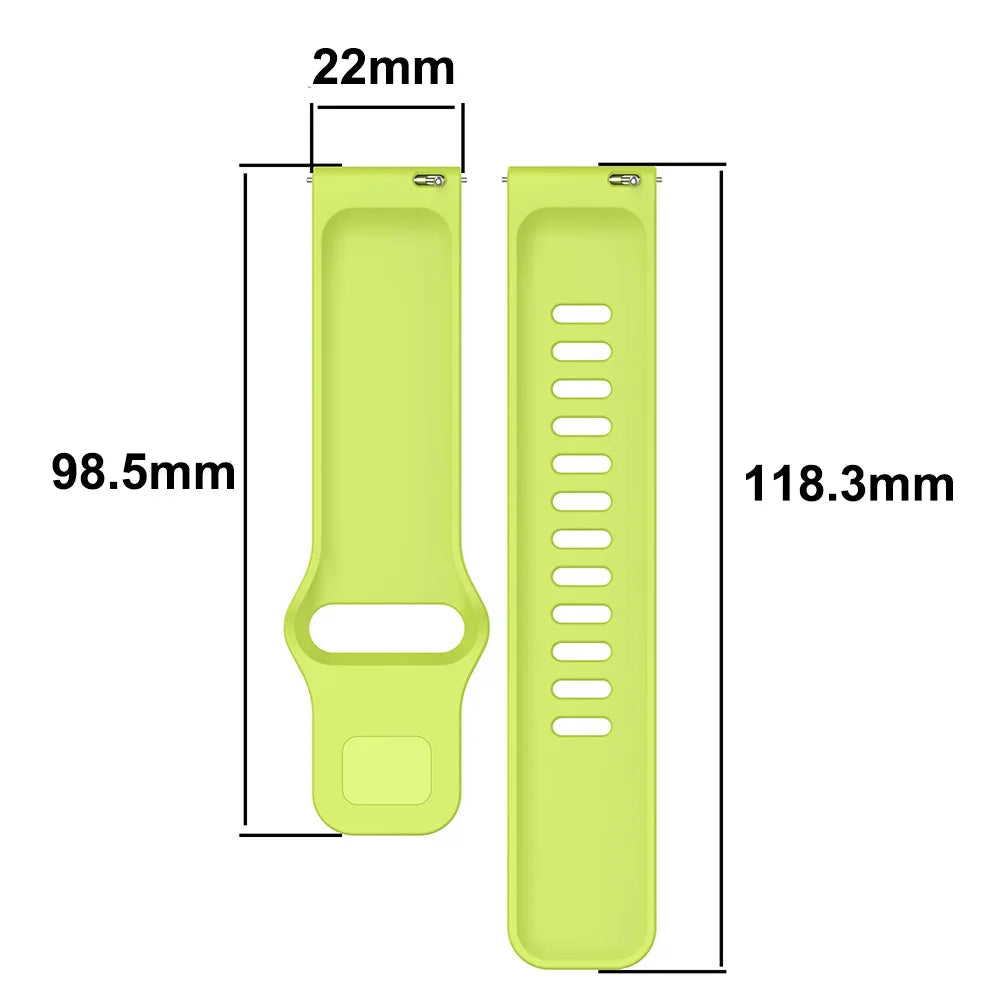 Silicone Strap For Redmi Watch 5 Active Smart Watch Band + Protective Case Shell