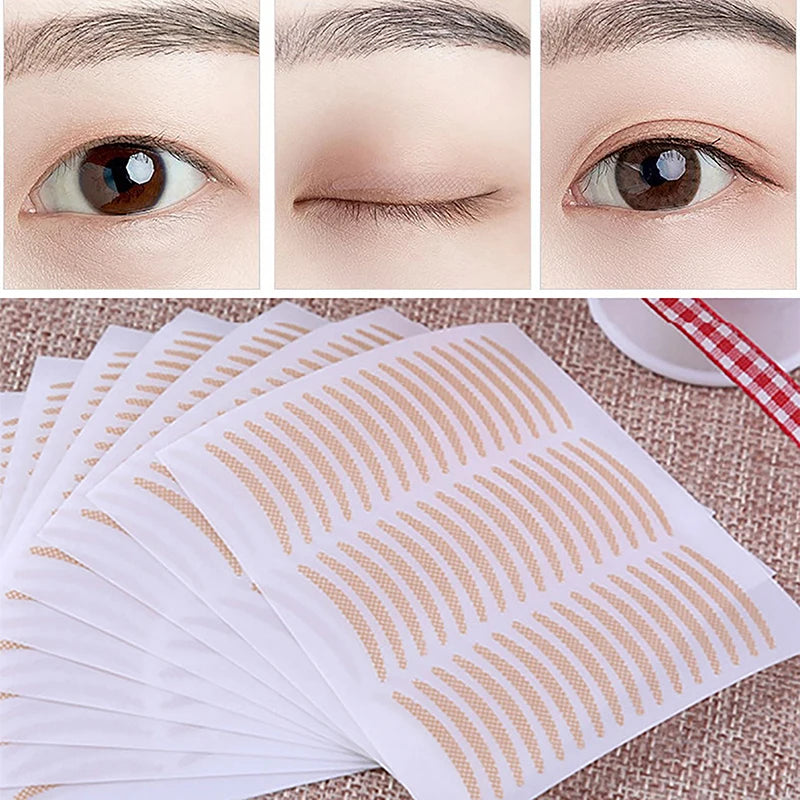 400Pcs Eyelid Tape Stickers Double eyelid tape Cosmetics Sticky Invisible Eye-Lifting Sticked Eyelid Lift Tape Beauty Tool