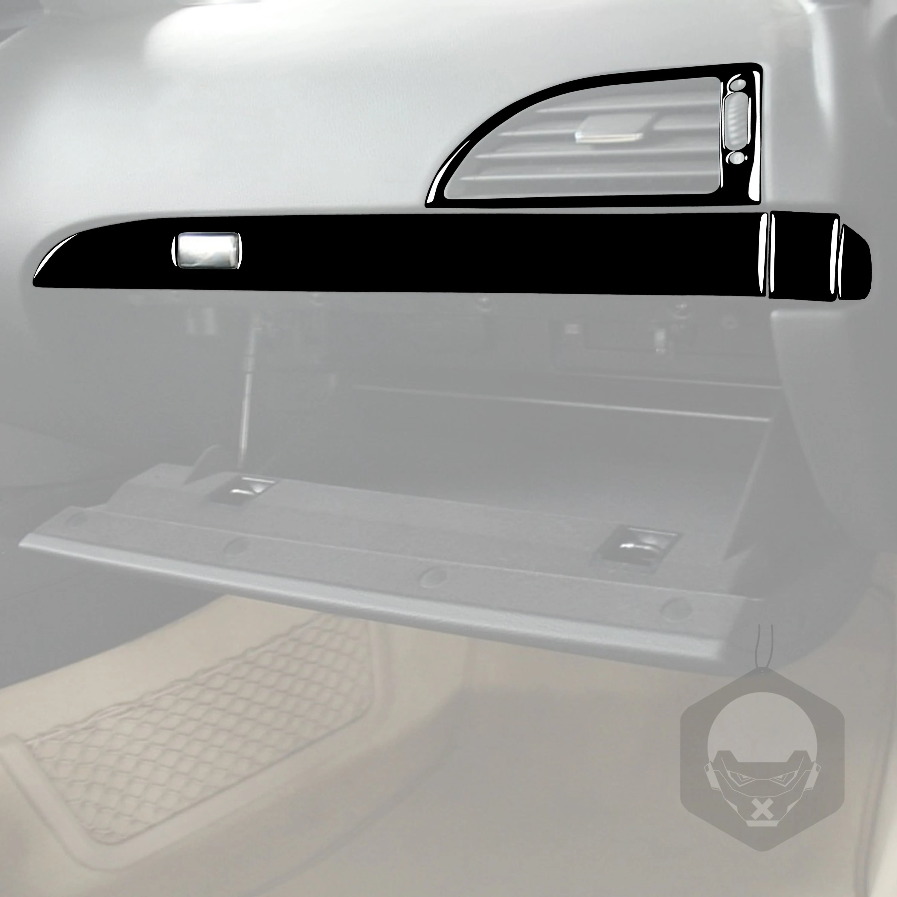 For BMW M6 6 Series E63 E64 2004-2010 Piano Black Gear Shift Air Outlet Window Lift Panel Set Car Interior Accessories Sticker
