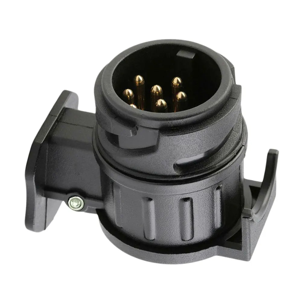 13 To 7 Pin RV Connector Durable Trailer Connector Waterproof Towing Connection Adapter for Towing Truck for Touring Car Trailer