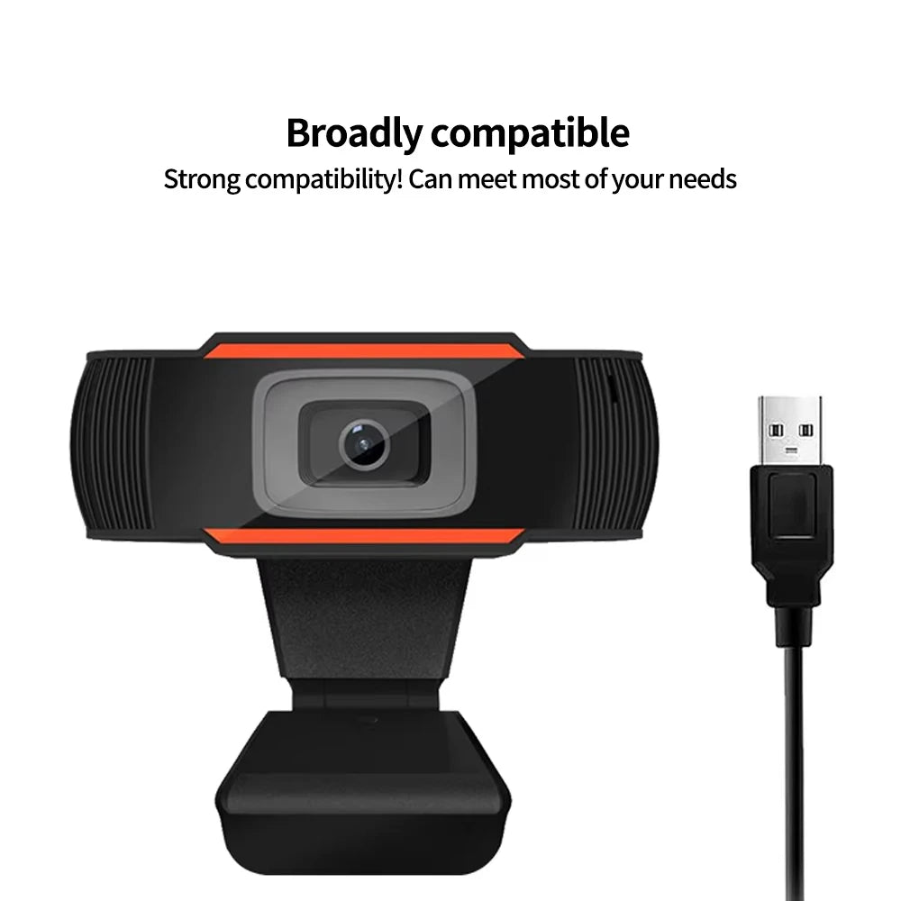 2K 1080P Full HD Computer Web Camera PC Webcam with Microphone USB Plug Autofocus for  Live Video Call Living Conference Camera