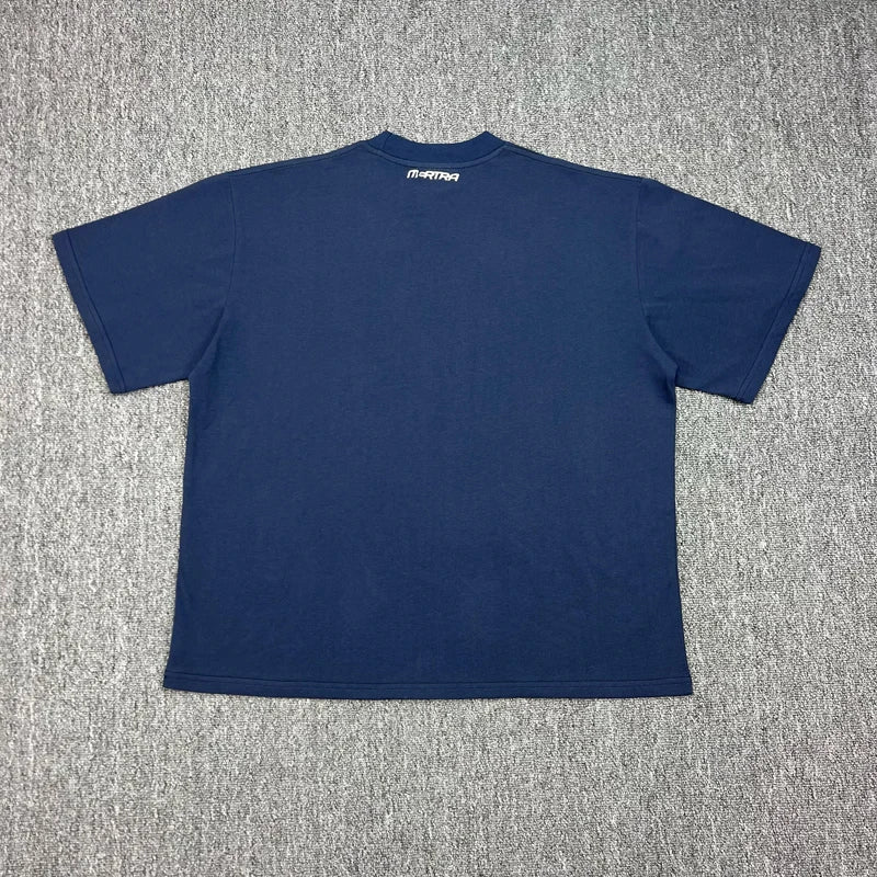 American High Street Trend Mertra T-shirt High-quality Cotton Casual Short-sleeved Top