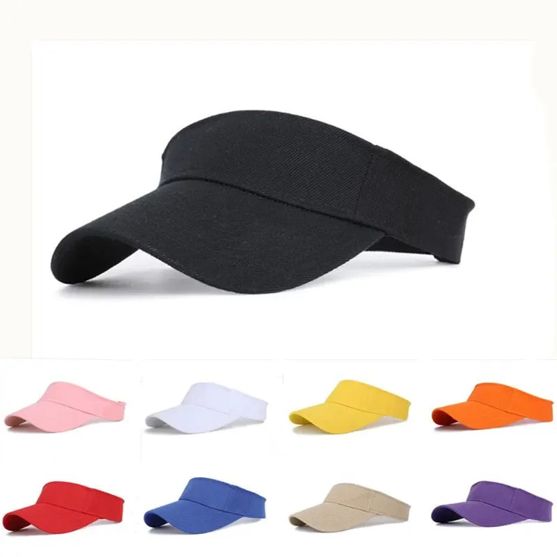 Summer Visors Denim Women Outdoor Sports Sun Baseball Cap Hat Golf Hiking Tennis Running Man Sunscreen Caps Autumn Red Wholesale