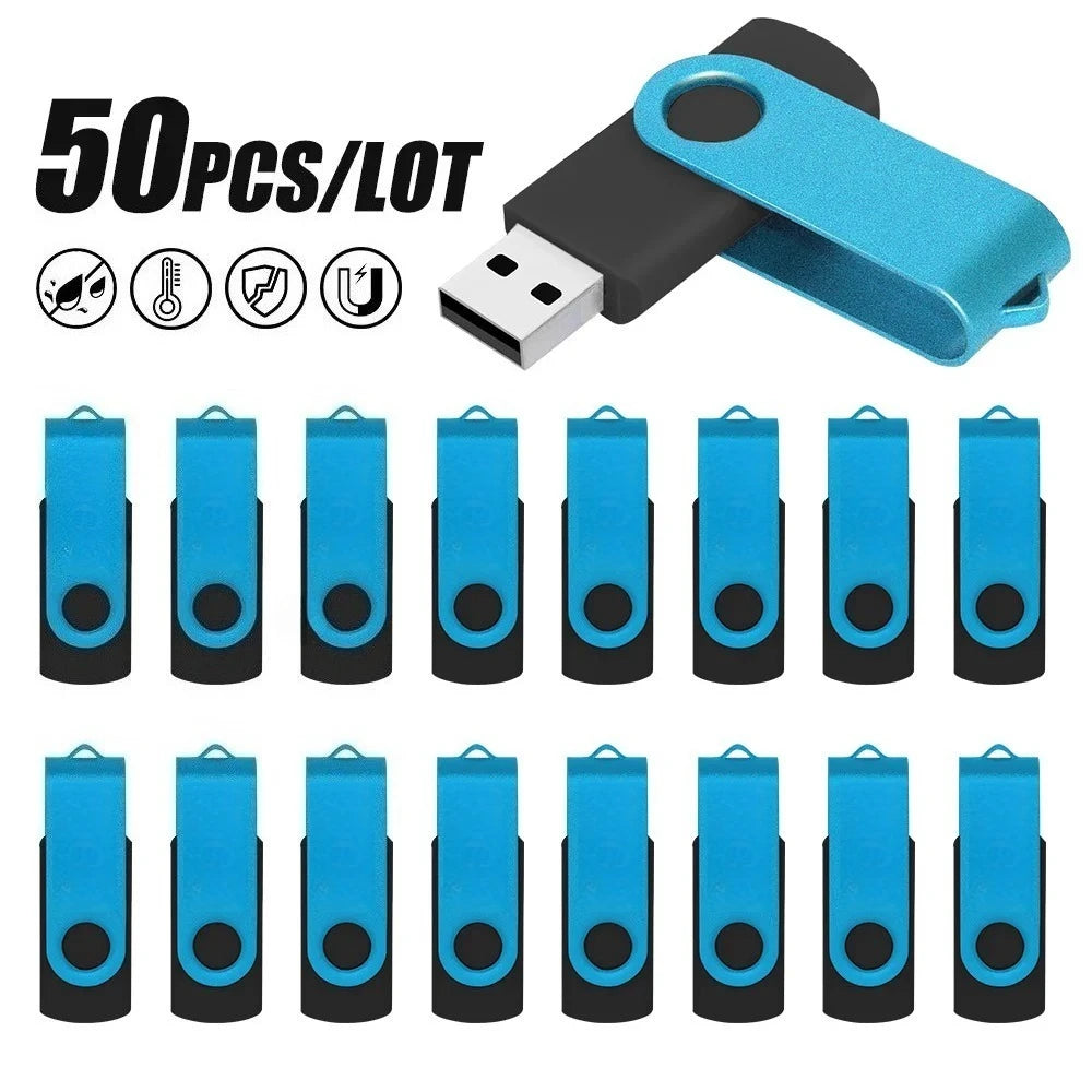 50PCS/lot free Custom LOGO USB2.0 High Speed Usb Stick 2.0 memoria stick memory Flash Drive Pendrive 4GB 8GB 16GB 32GB 64GB USB