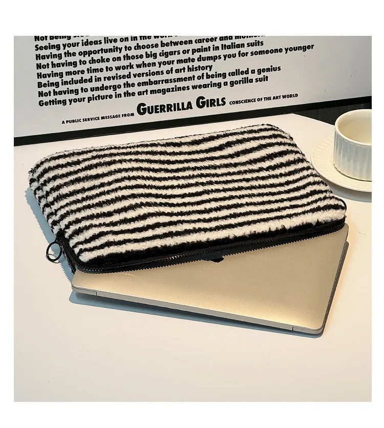 Plush Liner Bag Tablet Laptop Case For Ipad Pro11 Air6 4 510.9 Macbook Air13.3 Pro14 Xiaomi Huawei Samsung15.6 Laptop Sleeve