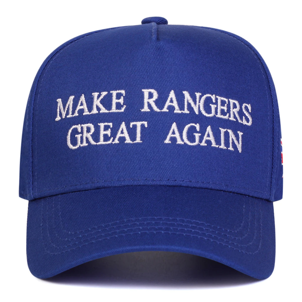 Unisex MAKE RANGERS Letter Embroidery Baseball Caps Spring and Autumn Outdoor Adjustable Casual Hats Sunscreen Hat Sports Cap