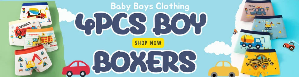 4/8 Pcs Soft Breathable Comfortable Boys Boxers Briefs High Quality Cotton Children Boxer Shorts Various Patterns Kids Underwear