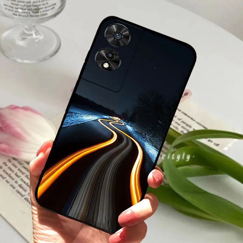 For TCL 505 Case TCL 50 SE / 50 5G Silicone Shockproof Soft Phone Cover for TCL 505 Case Funda Cute TPU Coque Protective Shell