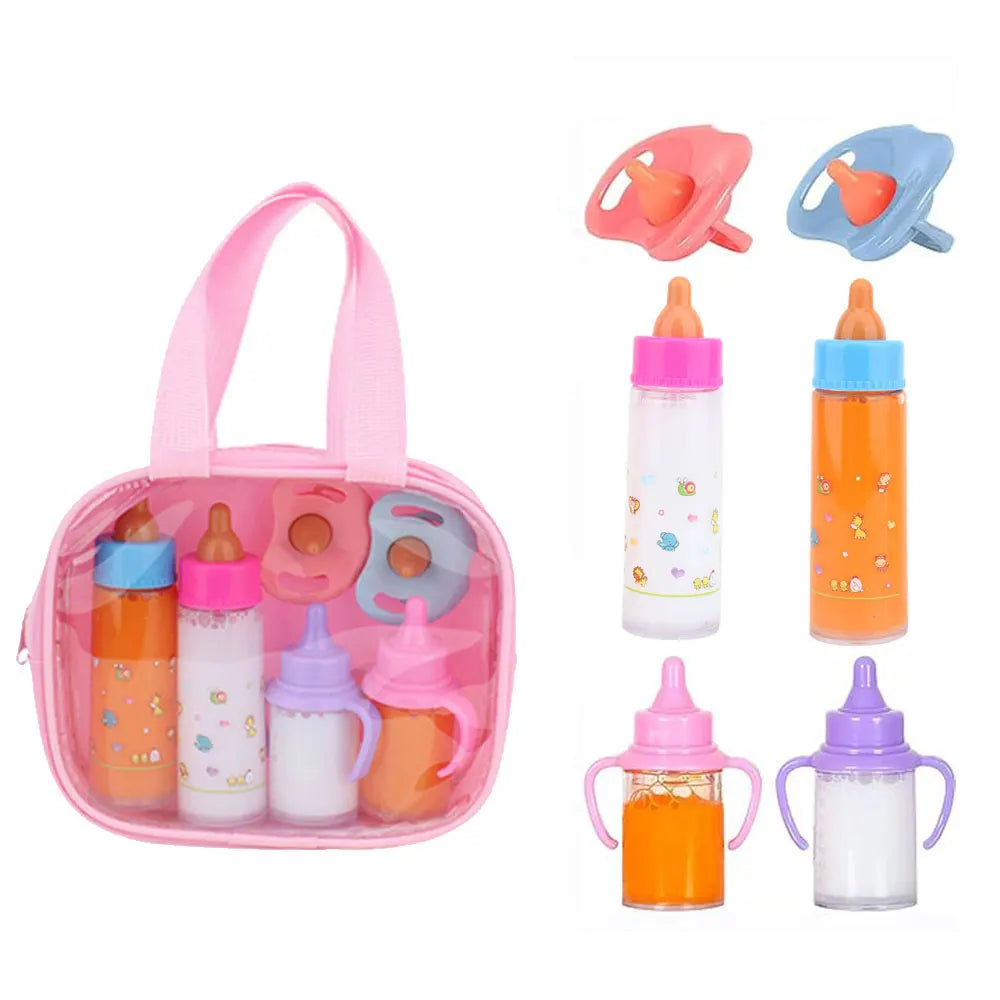 Baby Disappearing Doll Feeding Set Wear For Reborn Baby Doll, Multiple Baby Doll Accessories, Children Best Birthday Gift.