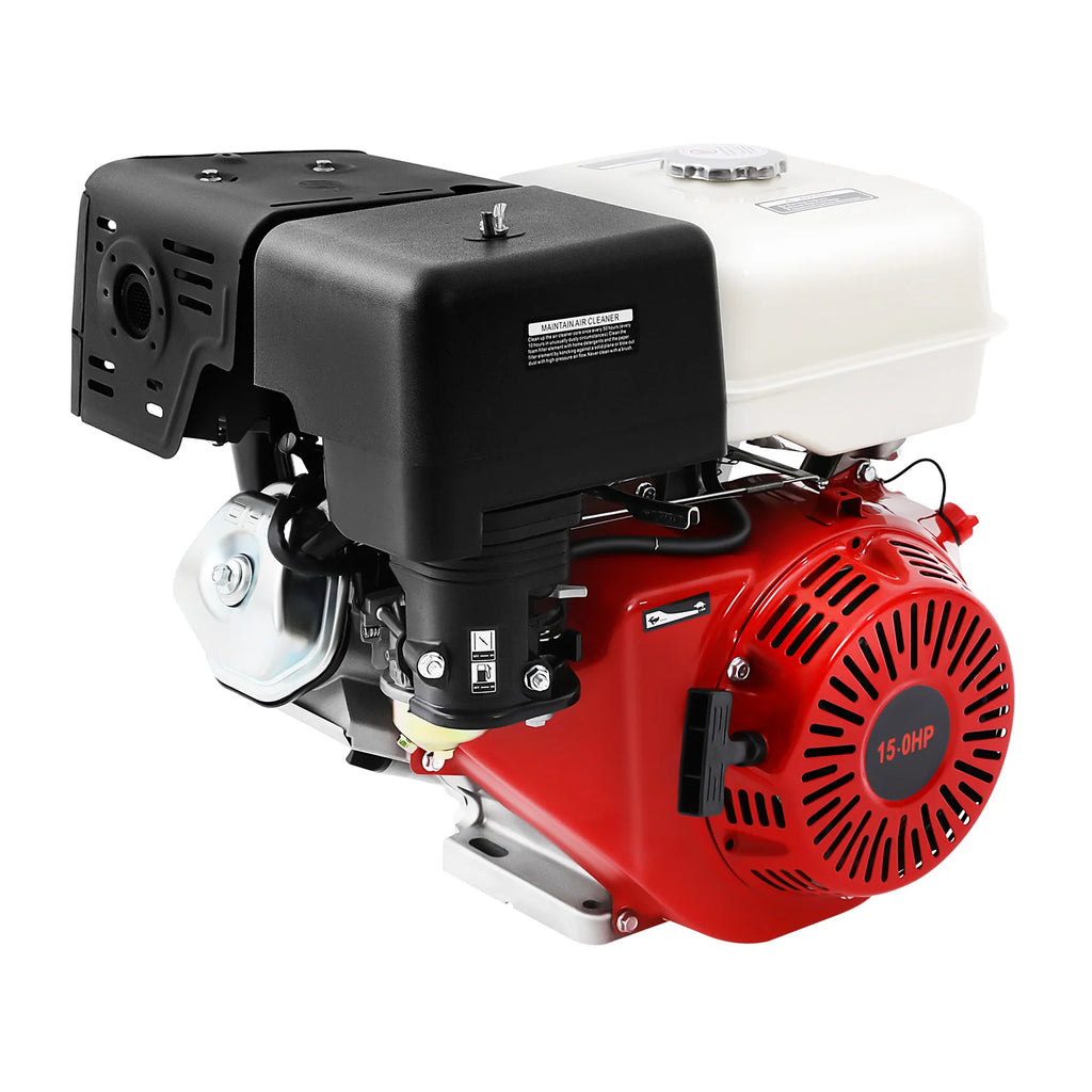 9700W 15HP 420CC Gasoline Engine 4 Stroke Gas Motor Low Noise Air Cooling 3600r/min 1.72Gal Large Fuel Tank