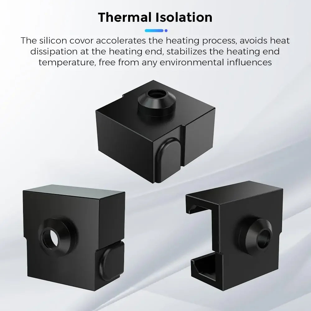Creality Ender 3 V3 SE Silicon Sock 3pcs Heat Resistant Hotend Silicone Cover Original 3D Printer Accessories For Ender-3 V3 SE