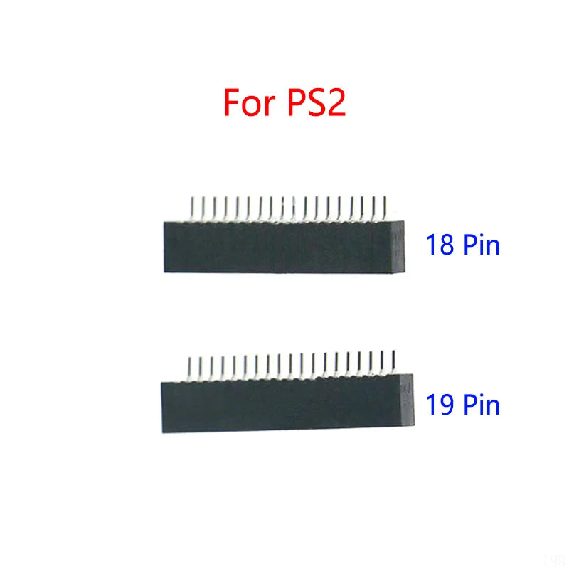 10PCS/Lot For Playstation 2 PS2 Game Handheld Conductive Film Slot Connector Port Controller Slot 18Pin 19Pin Socket