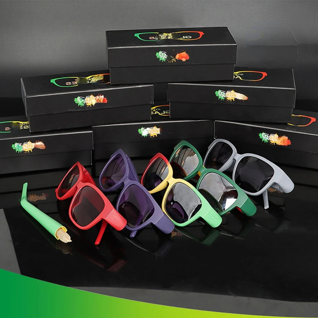 02 Hidden Sunglasses Anti-Search Portable Pod Paper Storage  Moisture-proof Rain Tube Secret Gadget Lighters Smoking 2024